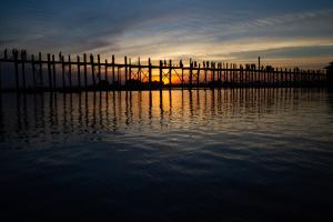 sunset over tek bridge